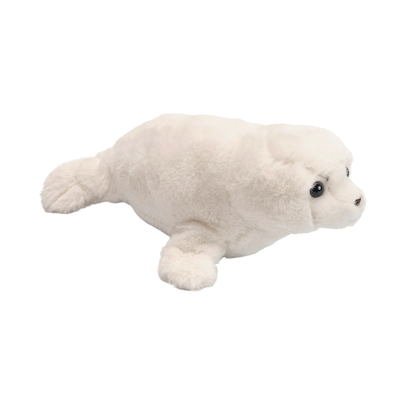 Bréagáin plush róin bán gleoite