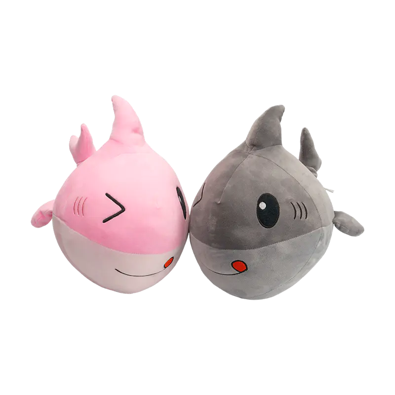 Bréagáin plush siorc dhá aghaidh