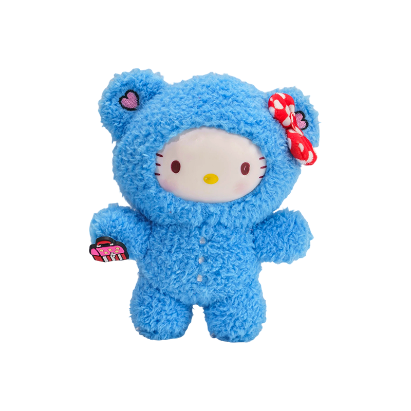 Bréagáin plush trendy keychain aghaidh PVC ildaite