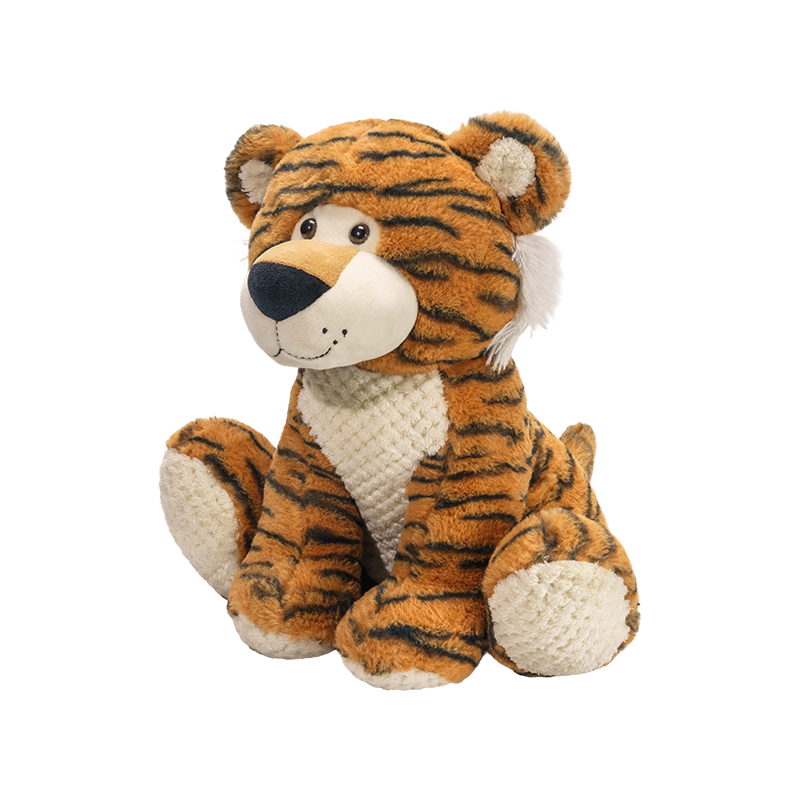Tíogair fiadhúlra ina shuí bréagáin plush