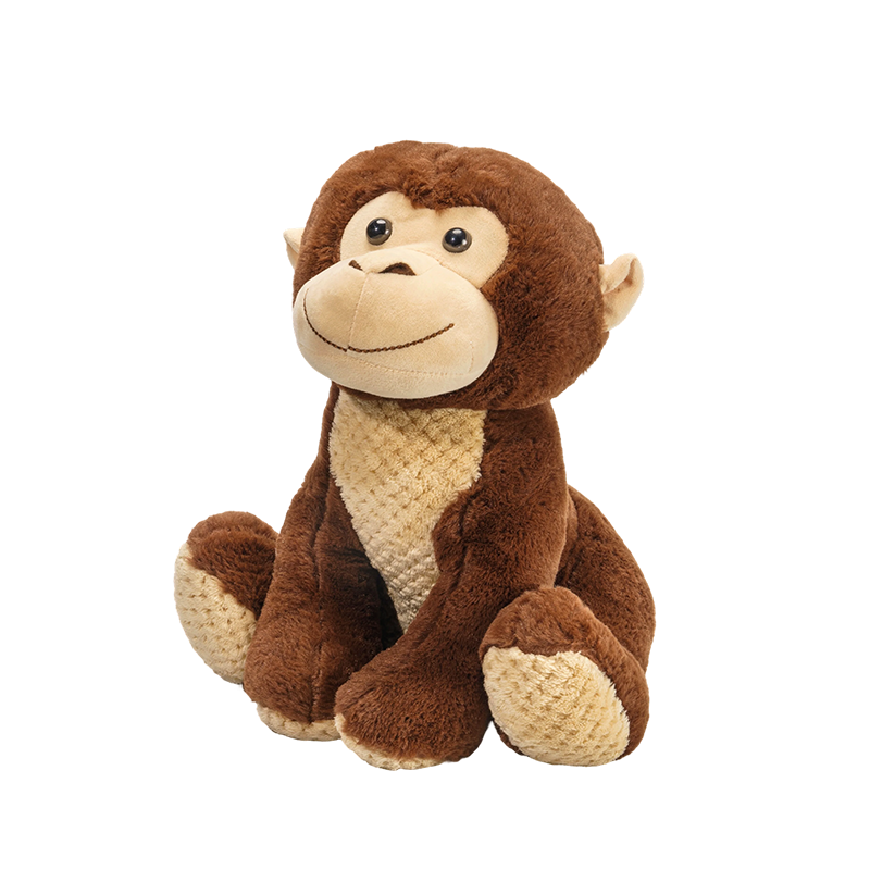 Bréagáin plush moncaí suí Stuffed