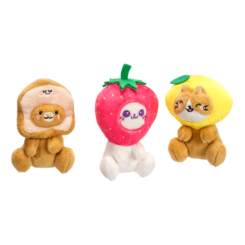 Keychains sloth plush ar théama torthaí