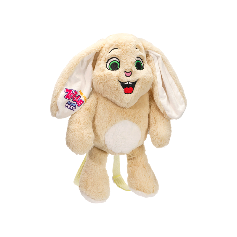 Cnapsack plush giorria lánchluasach