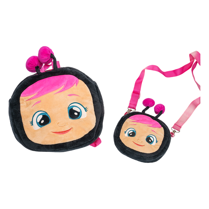 Cnapsack plush milis ceann doiléir