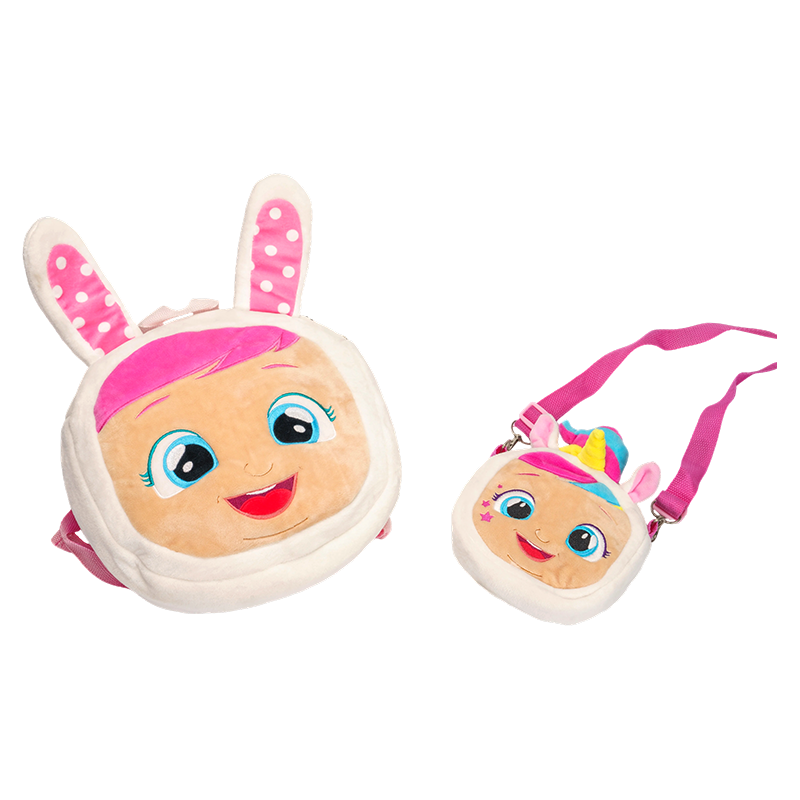 Cluas coinín Huggable cnapán plush